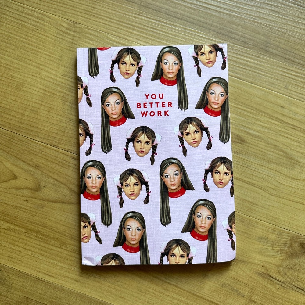 NEW Central 23 Britney Notebook